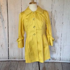 Soulmates Yellow trench coat